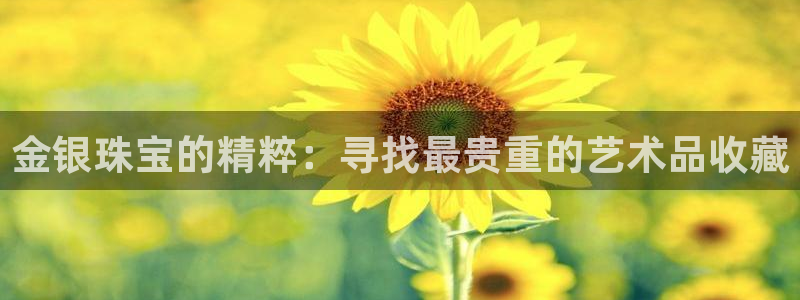 天宏娱乐宝：金银珠宝的精粹：寻找最贵重的艺术品收藏