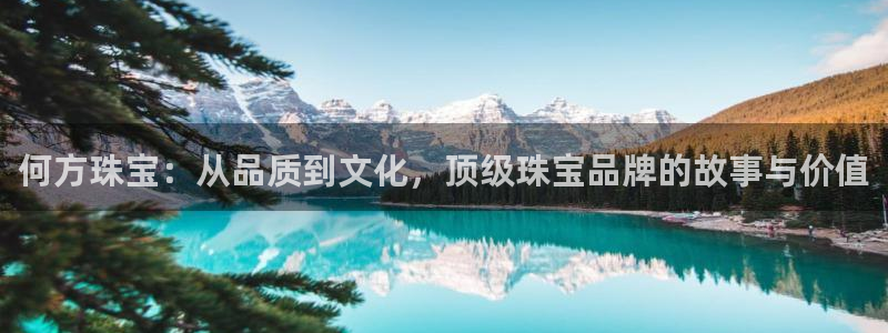 天宏娱乐韩叔:何方珠宝:从品质到文化,顶级珠宝品牌的故事与价