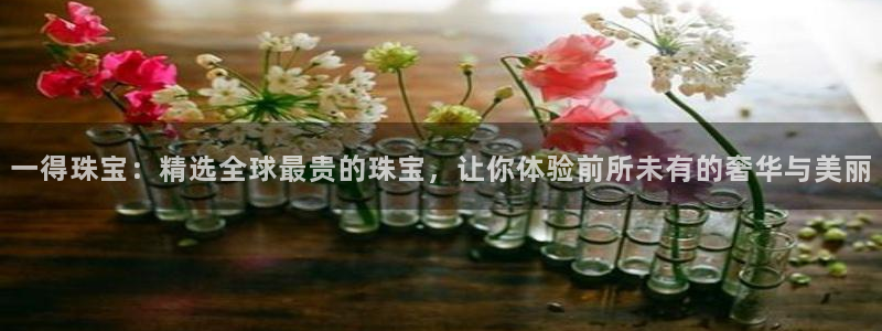 天宏娱乐大叔团队介绍：一得珠宝：精选全球最贵的珠宝，让你体验