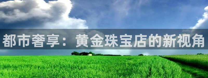 天宏娱乐胡叔：都市奢享：黄金珠宝店的新视角